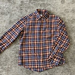 Stenstroms Fitted 2-Fold Super Cotton Button Shirt Medium